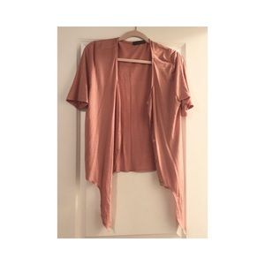 Blush Button Up